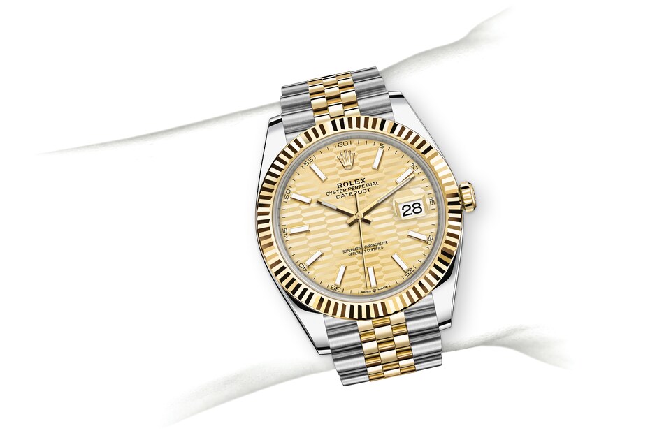 PKStockX Rolex Datejust 41 Oyster-41 mm-Oystersteel and Yellow Gold Reference 126333 m126333-0022