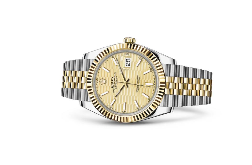 PKStockX Rolex Datejust 41 Oyster-41 mm-Oystersteel and Yellow Gold Reference 126333 m126333-0022