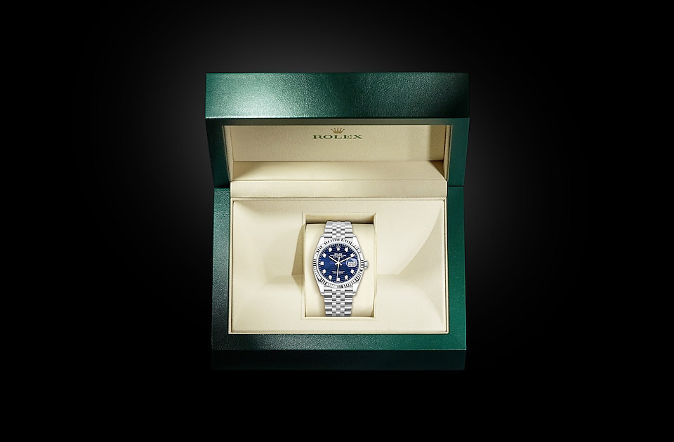 PKStockX Rolex Datejust 36 Oyster-36 mm-Oystersteel and White Gold Reference 126234 m126234-0057