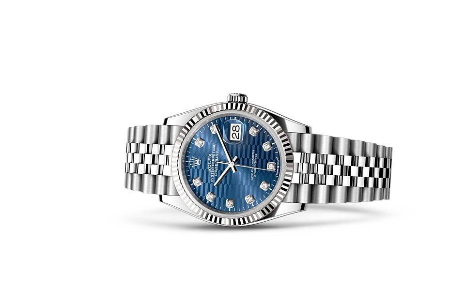 PKStockX Rolex Datejust 36 Oyster-36 mm-Oystersteel and White Gold Reference 126234 m126234-0057