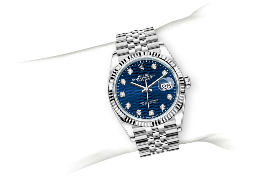PKStockX Rolex Datejust 36 Oyster-36 mm-Oystersteel and White Gold Reference 126234 m126234-0057