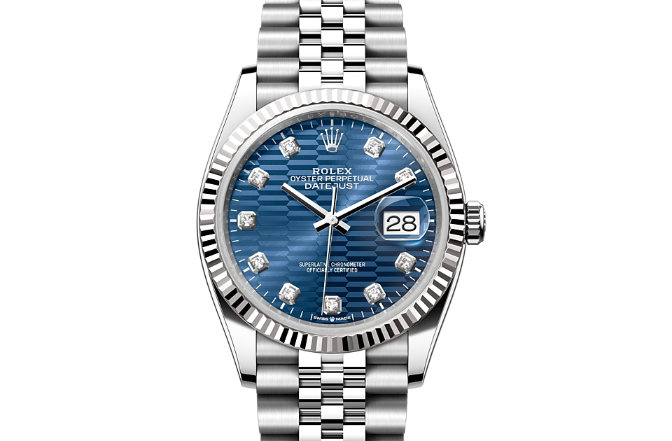 PKStockX Rolex Datejust 36 Oyster-36 mm-Oystersteel and White Gold Reference 126234 m126234-0057