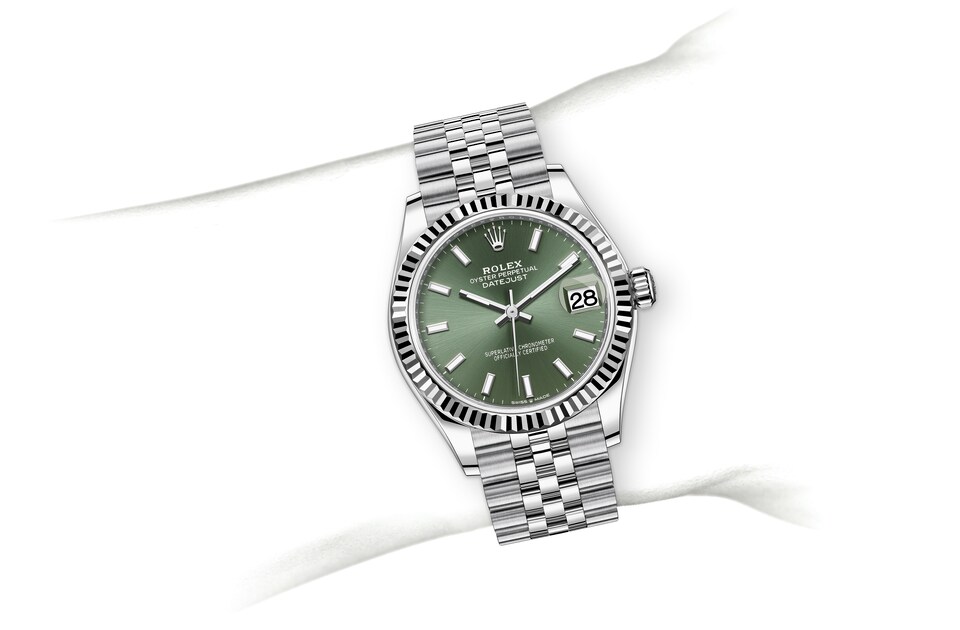 PKStockX Rolex Datejust 31 Oyster-31 mm-Oystersteel and White Gold Reference 278274 m278274-0018