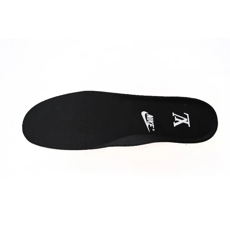 PK GOD BATCH LOUIS VUITTON x Nike Air Force 1 All Black 1A9VD7
