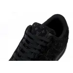 PK GOD BATCH LOUIS VUITTON x Nike Air Force 1 All Black 1A9VD7