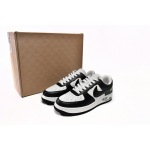 PK God Batch LOUIS VUITTON x Nike Air Force 1 Black White 7108-8