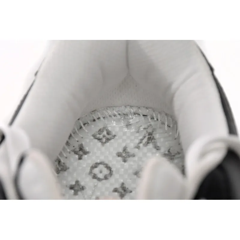 PK God Batch LOUIS VUITTON x Nike Air Force 1 Black White 7108-8