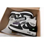 PK God Batch LOUIS VUITTON x Nike Air Force 1 Black White 7108-8