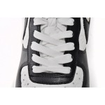 PK God Batch LOUIS VUITTON x Nike Air Force 1 Black White 7108-8