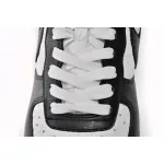 PK God Batch LOUIS VUITTON x Nike Air Force 1 Black White 7108-8