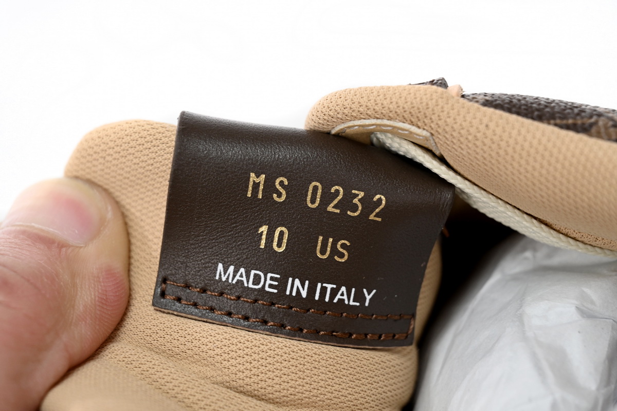 PK God Batch LOUIS VUITTON x Nike Air Force 1 Coffee