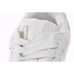 PK God Batch LOUIS VUITTON x Nike Air Force 1 Triple White LK0221