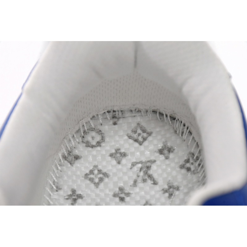 PK God Batch LOUIS VUITTON x Nike Air Force 1 White Blue 7108-5