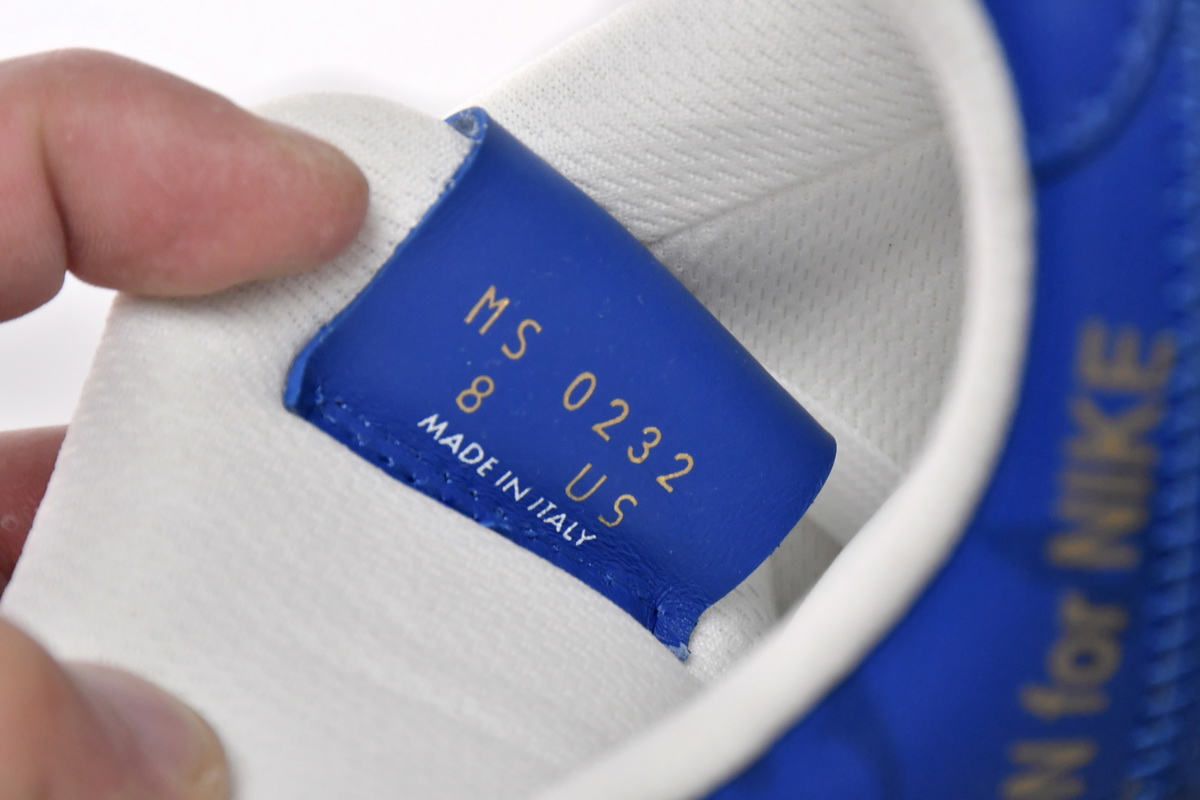 PK God Batch LOUIS VUITTON x Nike Air Force 1 White Blue 7108-5