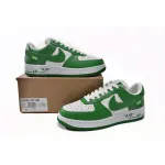 PK God Batch LOUIS VUITTON x Nike Air Force 1 White Green 7108-6