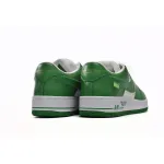 PK God Batch LOUIS VUITTON x Nike Air Force 1 White Green 7108-6