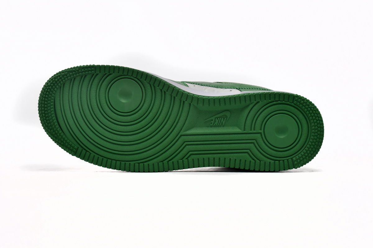 PK God Batch LOUIS VUITTON x Nike Air Force 1 White Green 7108-6