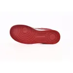 PK God Batch LOUIS VUITTON x Nike Air Force 1 White Red MS0232