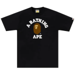 BAPE College Tee Black