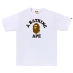BAPE College Tee White