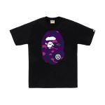 BAPE Color Camo Big Ape Head Tee Black/Purple