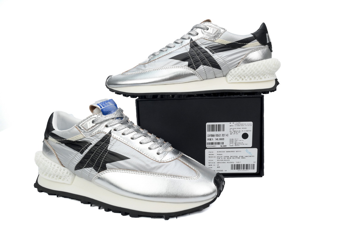 Golden Goose Marathon Shoe Sliver GMF00684.F005667.60246