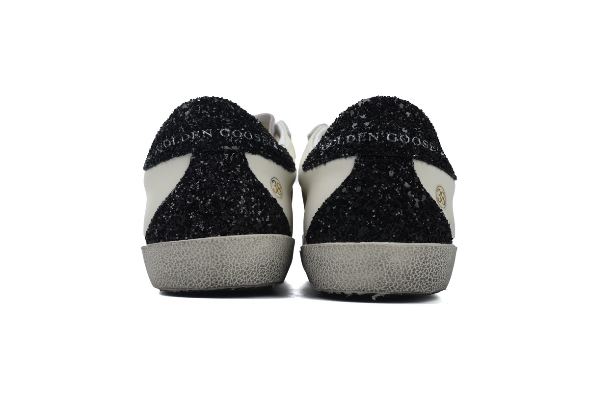 Golden Goose Super Star Black Heel