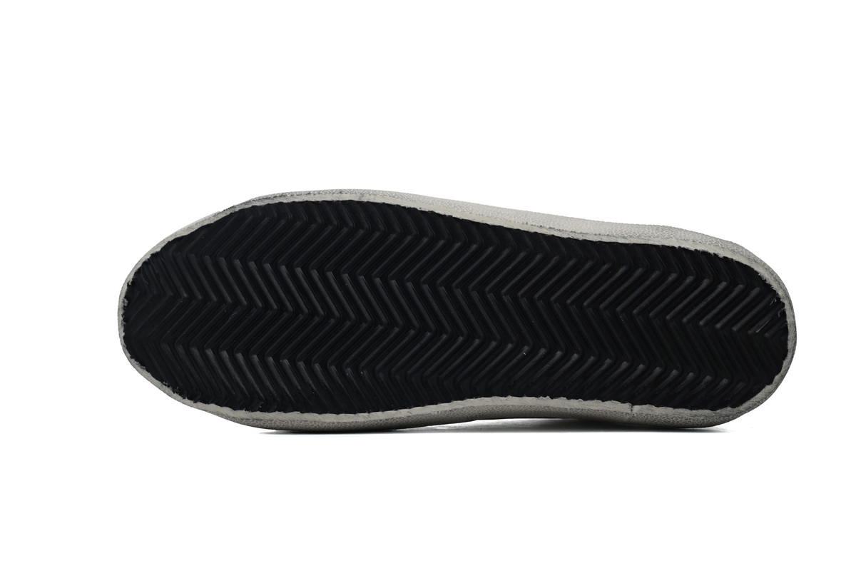 Golden Goose Super Star Black Heel