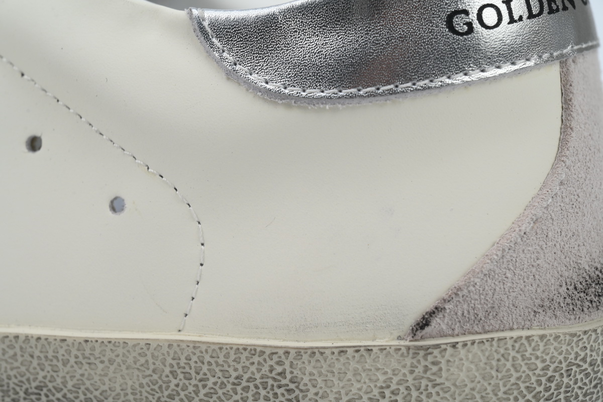 Golden Goose Super Star 'Silver Heel