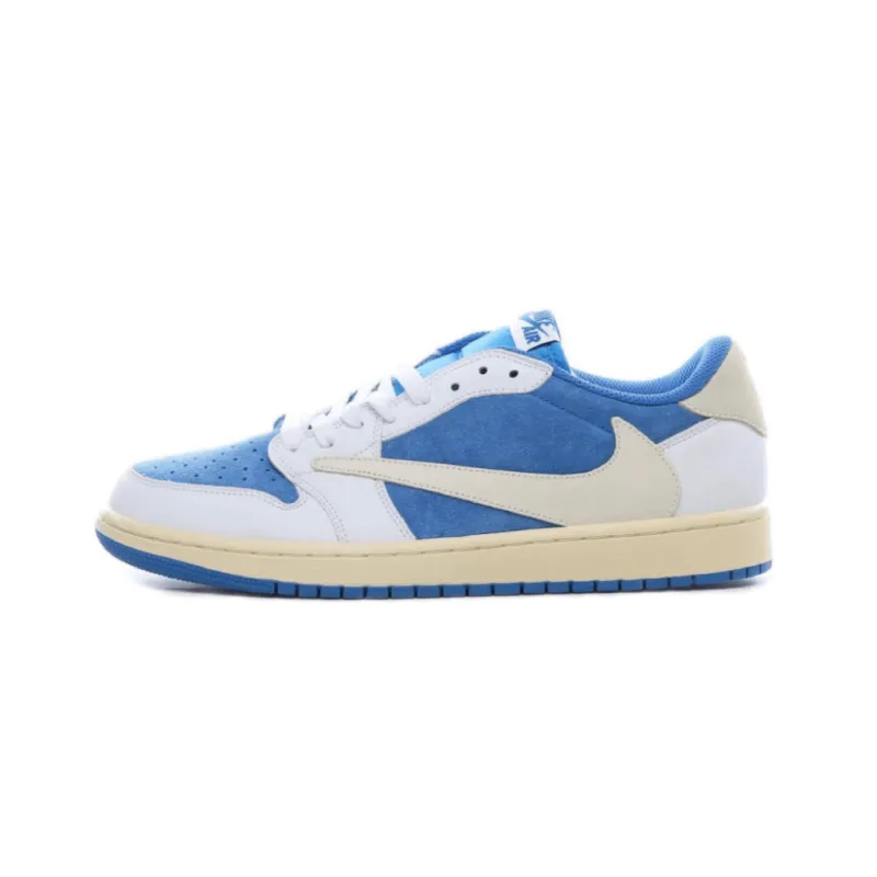 Travis Scott x Fragment x Nike Air Jordan 1 Low “UNC Blue”
