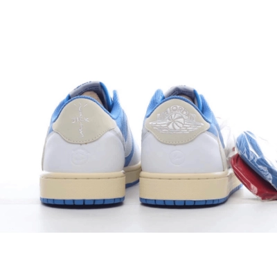 Travis Scott x Fragment x Nike Air Jordan 1 Low “UNC Blue” 02
