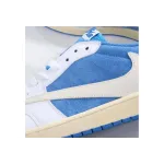 Travis Scott x Fragment x Nike Air Jordan 1 Low “UNC Blue”