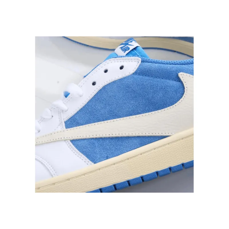 Travis Scott x Fragment x Nike Air Jordan 1 Low “UNC Blue”