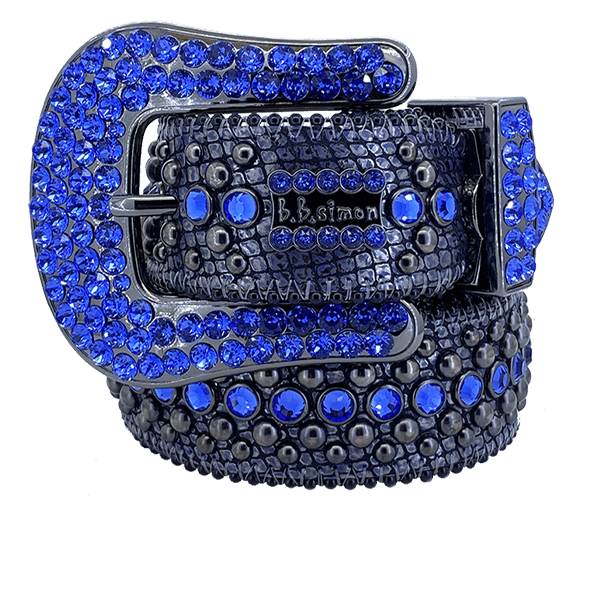 B.B. Simon Belt Blue