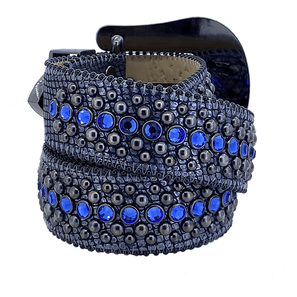 B.B. Simon Belt Blue