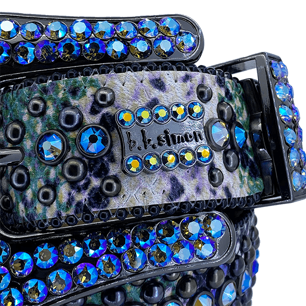 B.B. Simon Swarovski Crystal Belt Kish-Mermaid