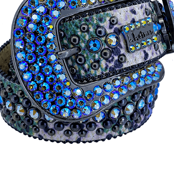 B.B. Simon Swarovski Crystal Belt Kish-Mermaid