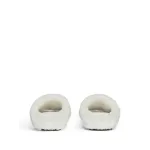 Balenciaga Furry Slides White