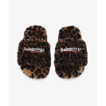 Balenciaga Furry Slides 'Leopard'