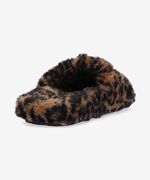 Balenciaga Furry Slides 'Leopard'