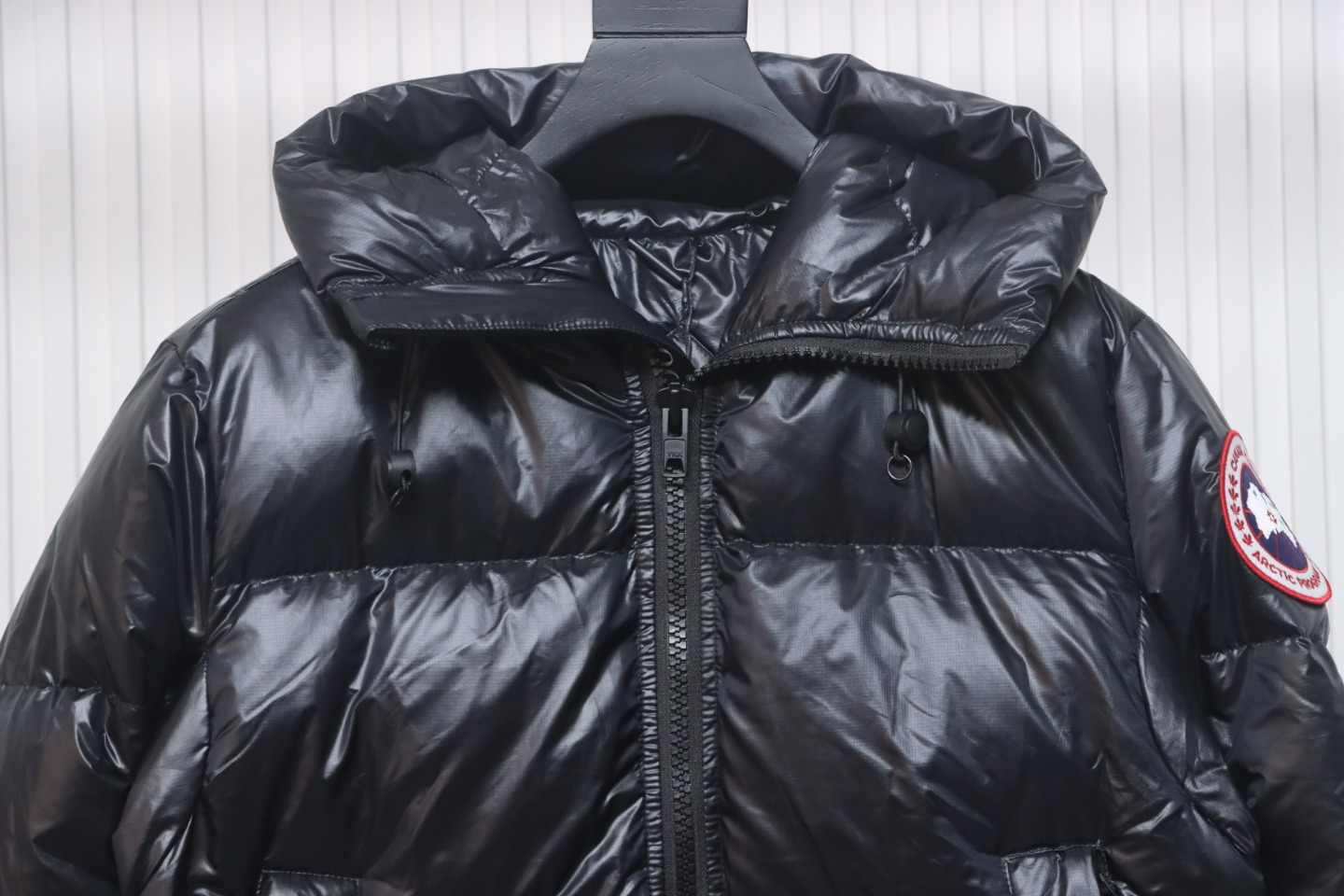 CANADA GOOSE Crofton Quilted Recycled-Nylon Ripstop Down Jacket Black