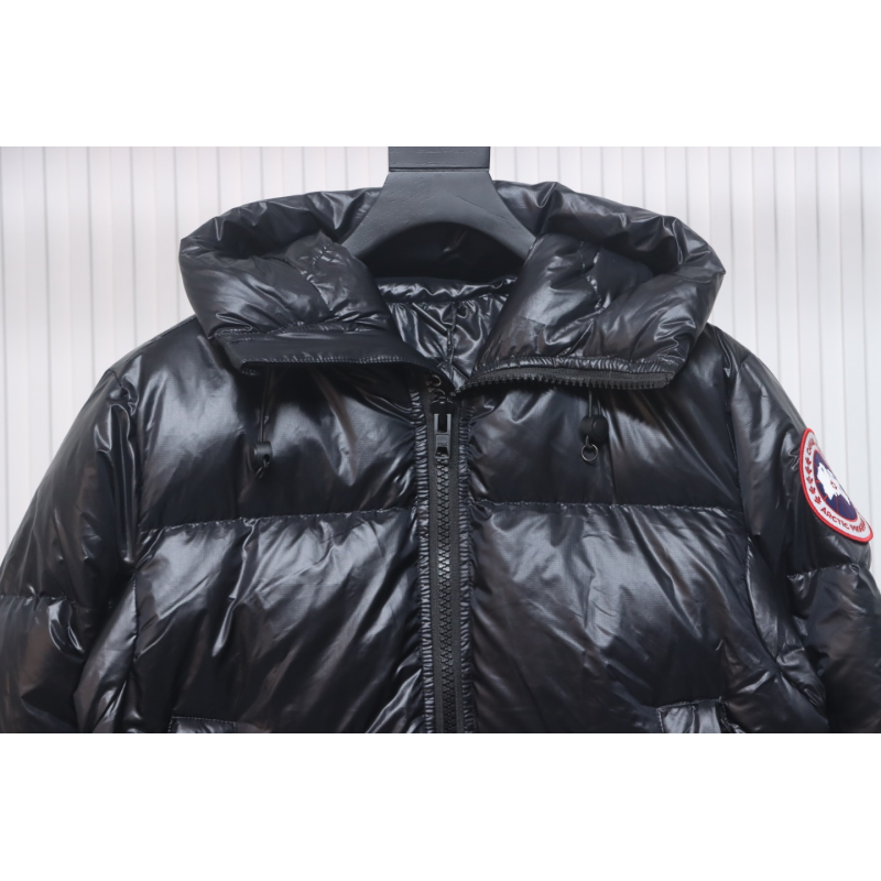 CANADA GOOSE Crofton Quilted Recycled-Nylon Ripstop Down Jacket Black