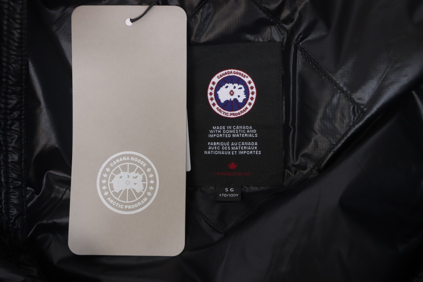 CANADA GOOSE Crofton Quilted Recycled-Nylon Ripstop Down Jacket Black