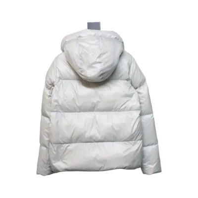 CANADA GOOSE Crofton Quilted Recycled-Nylon Ripstop Down Jacket White 02