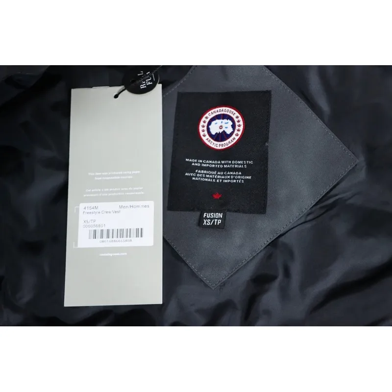 Canada Goose Black Label Vest Grey