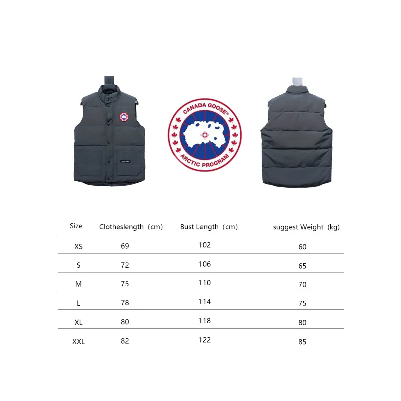 Canada Goose Freestyle Crew Gilet Grey