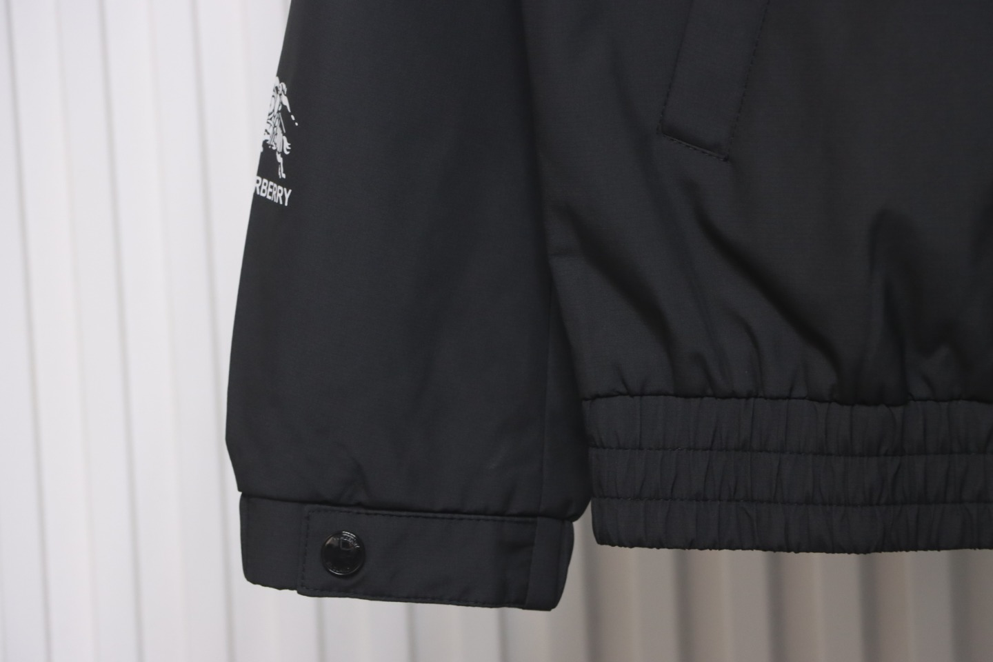 Burberry Horse Logo Padded Hooded Jacket
