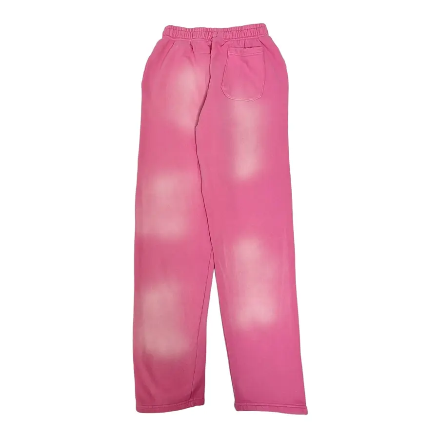 HELLSTAR Flame Sweatpants Pink Grey