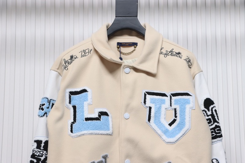Louis Vuitton Bugs Bunny Varsity Jacket White