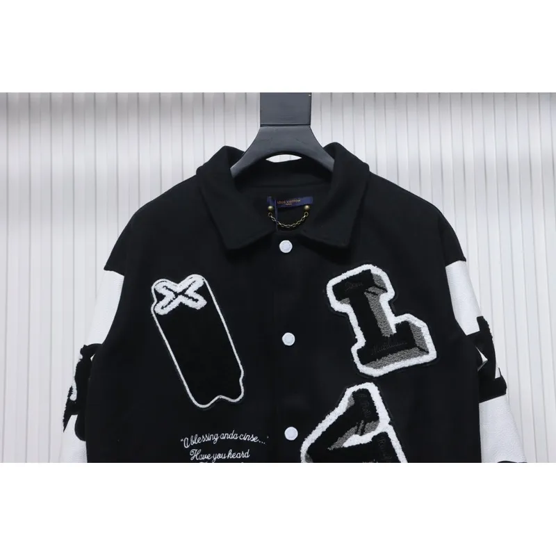 Louis Vuitton Wizard of Oz baseball Jacker Black